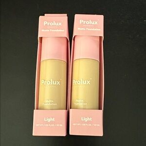 Prolux Matte Foundation - Light bundle set of 2